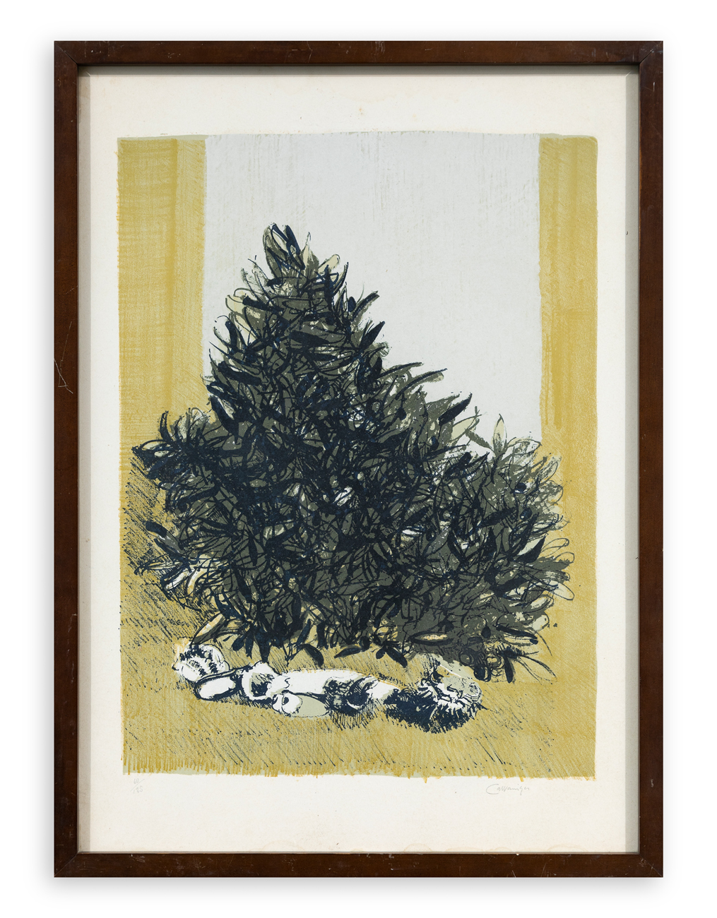 GIANCARLO CAZZANIGA (1930-2013) - Senza Titolo