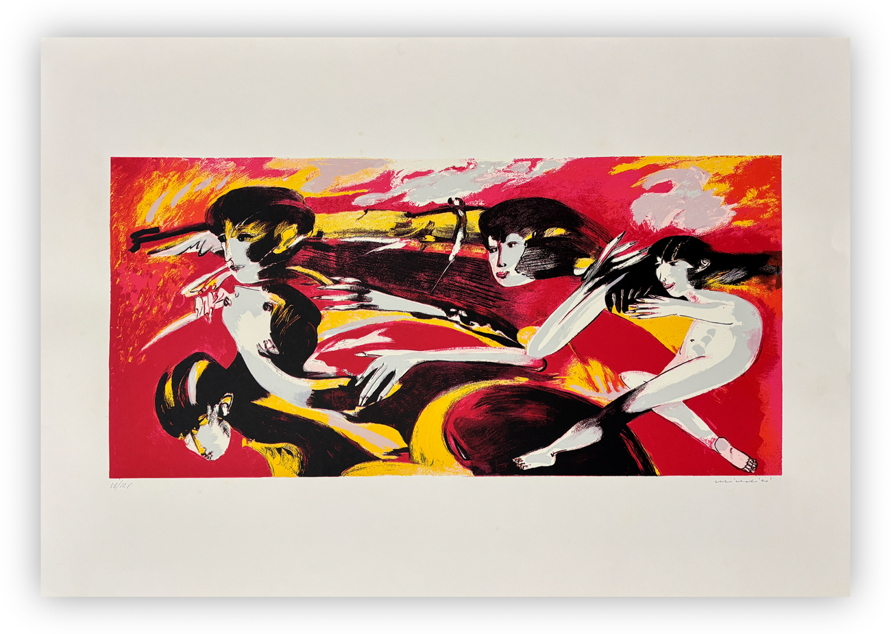 REMO BRINDISI (1918-1996) - Senza Titolo