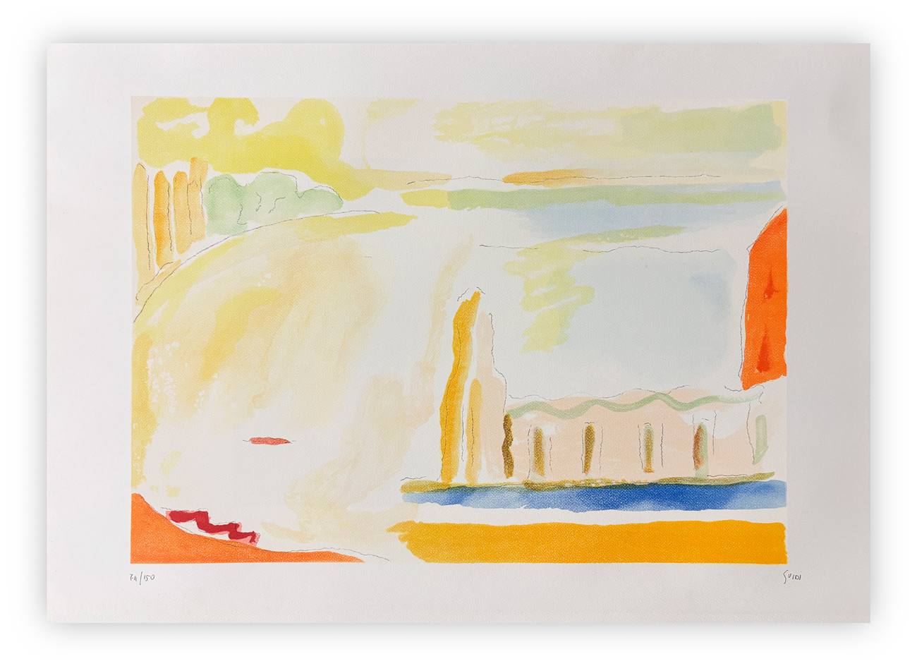 VIRGILIO GUIDI (1891-1984) - Senza Titolo
