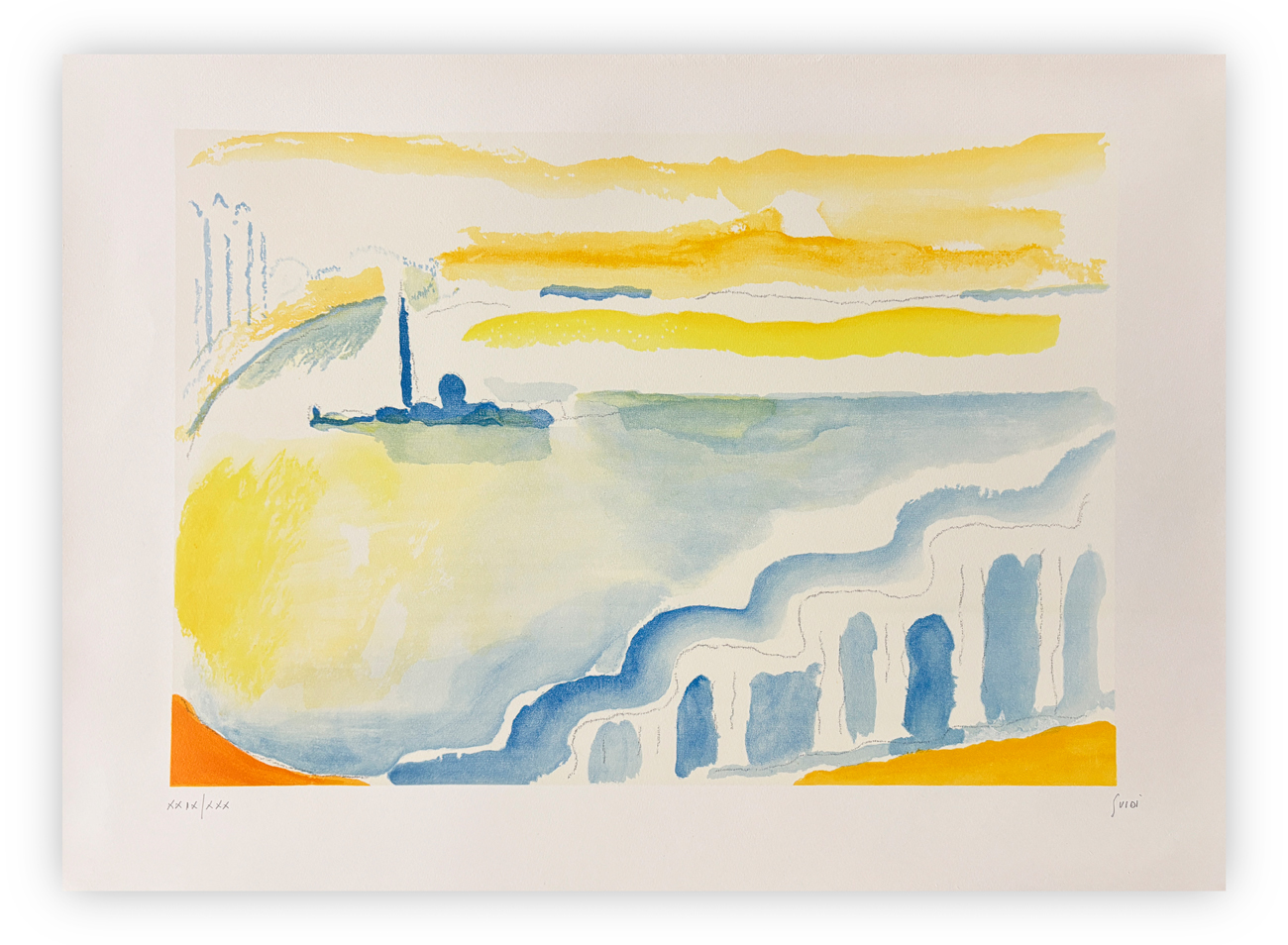 VIRGILIO GUIDI (1891-1984) - Senza Titolo