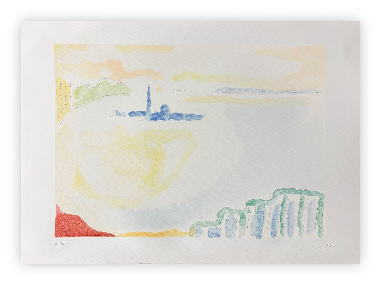 VIRGILIO GUIDI (1891-1984) - Senza Titolo