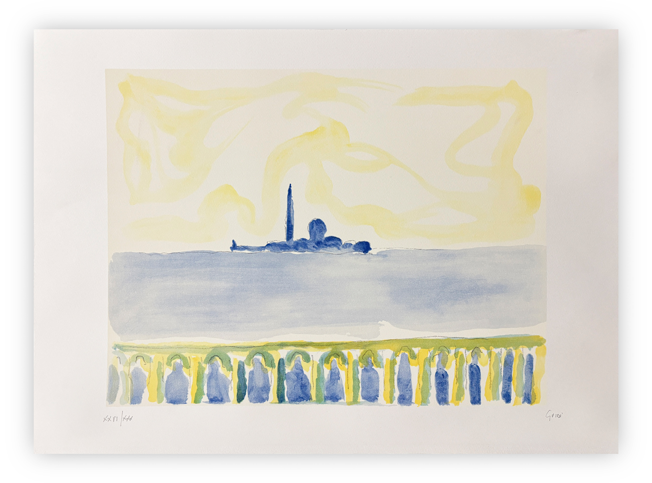 VIRGILIO GUIDI (1891-1984) - Senza Titolo