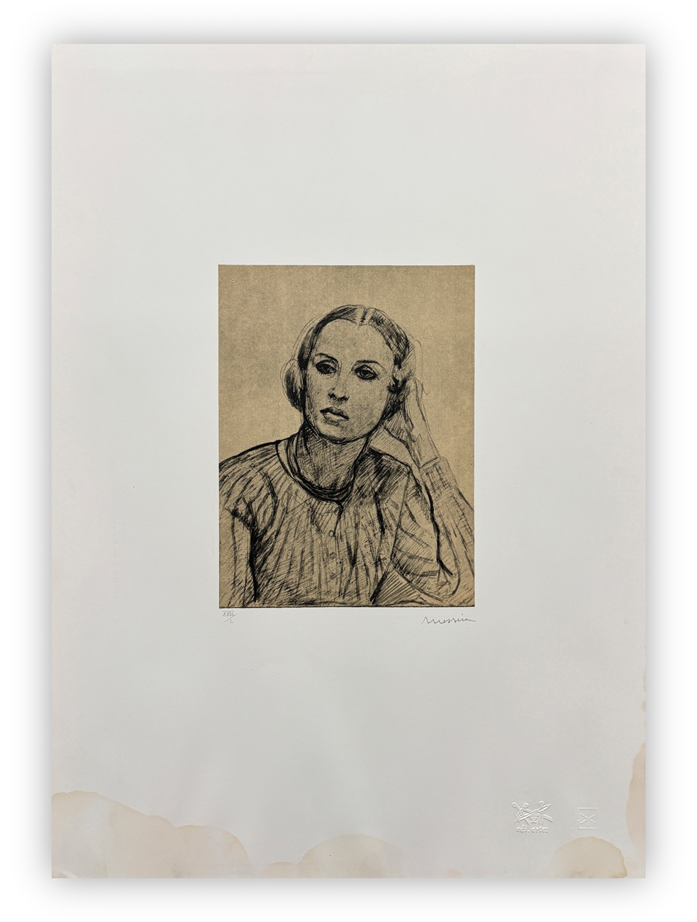 FRANCESCO MESSINA (1900-1995) - Senza Titolo