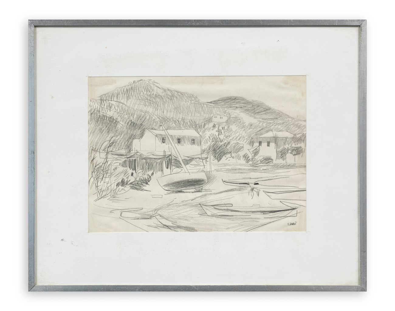 SAVINO LABÒ (1899-1976) - Senza Titolo