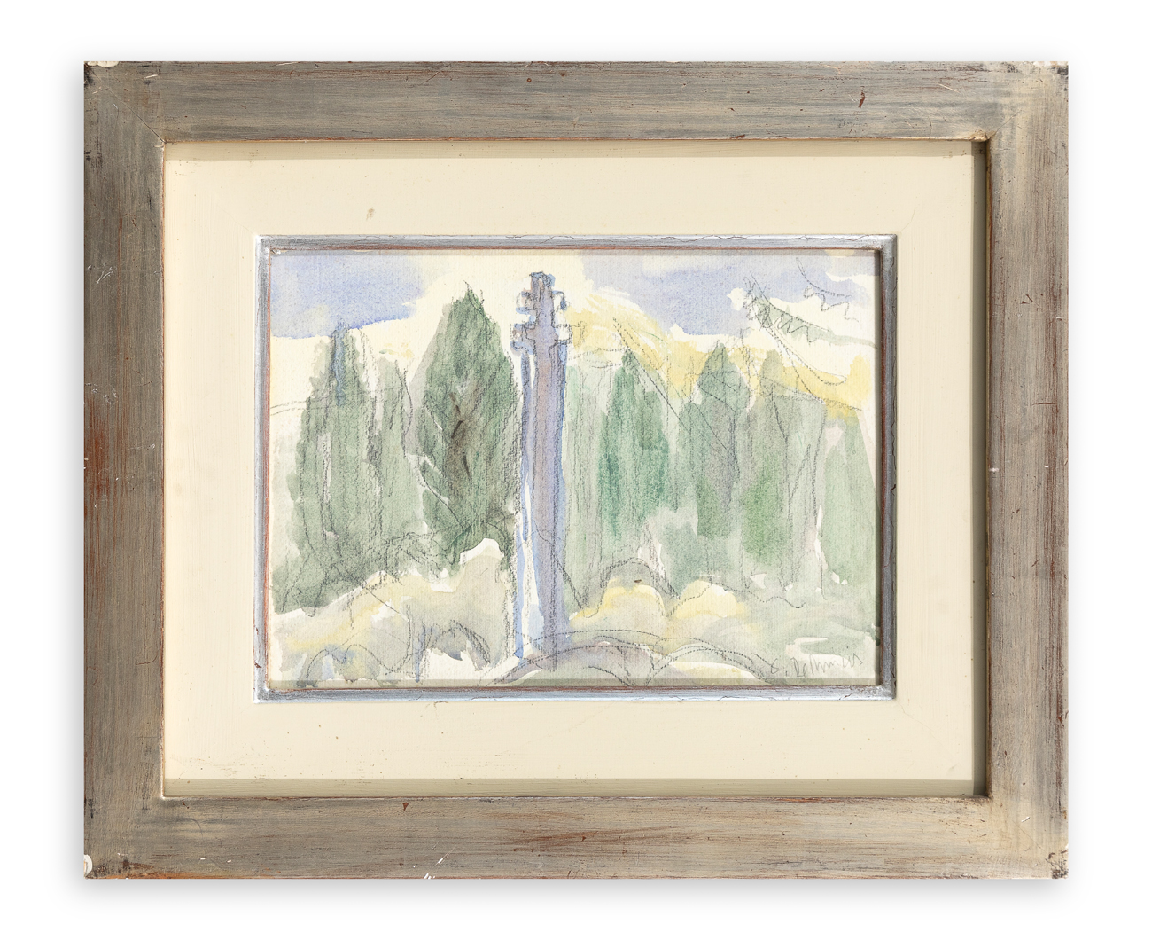 CRISTOFORO DE AMICIS (1902-1987) - Il palo