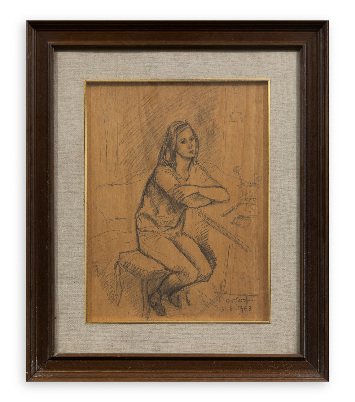 ALDO CARPI (1886-1973) - Senza Titolo, 1963