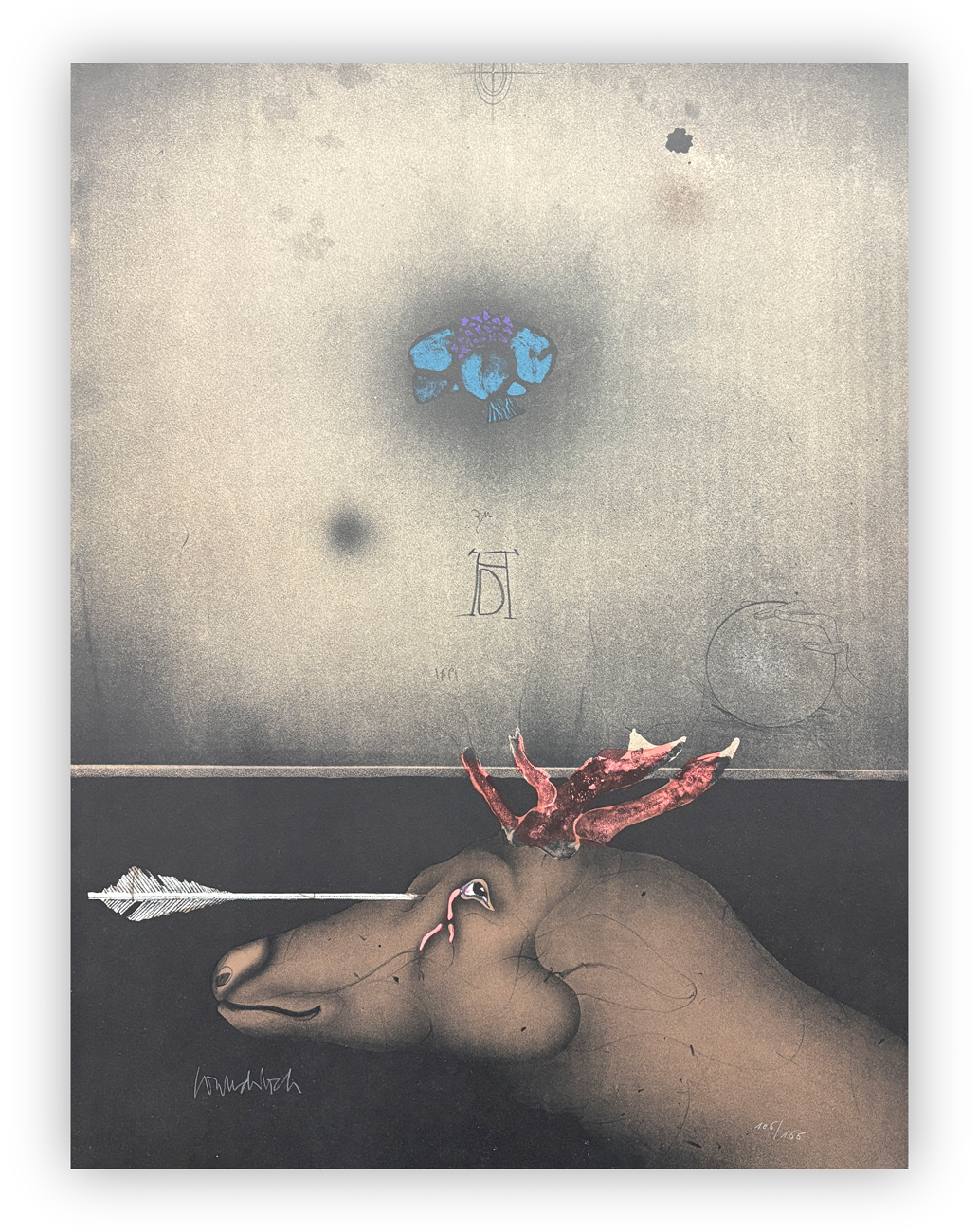 PAUL WUNDERLICH (1927-2010) - Senza Titolo