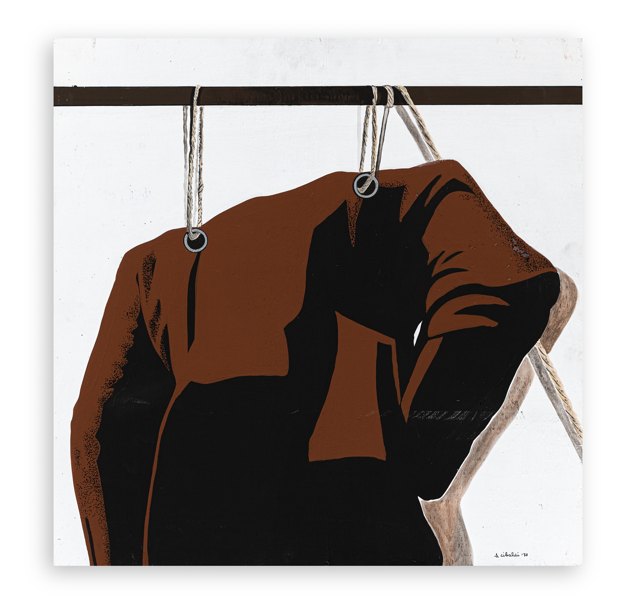 SILVIA CIBALDI (1939) - La giacca, 1973