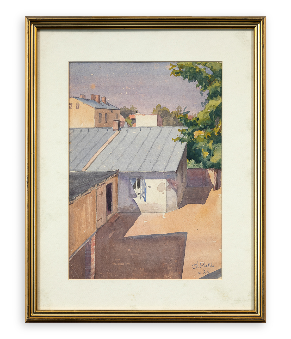 AMLETO GALLI (1886-1949) - Senza Titolo, 1939