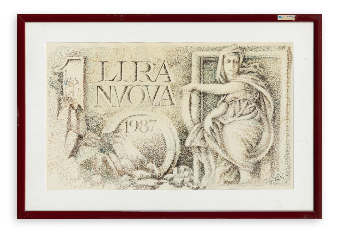 ANONIMO - Senza Titolo (1 Lira Nova)
