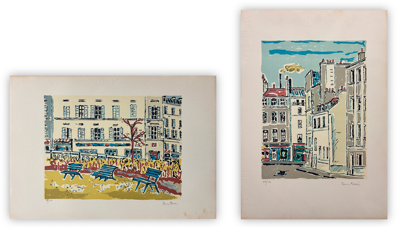 ORFEO TAMBURI (1910-1994) - Lotto unico di 2 opere