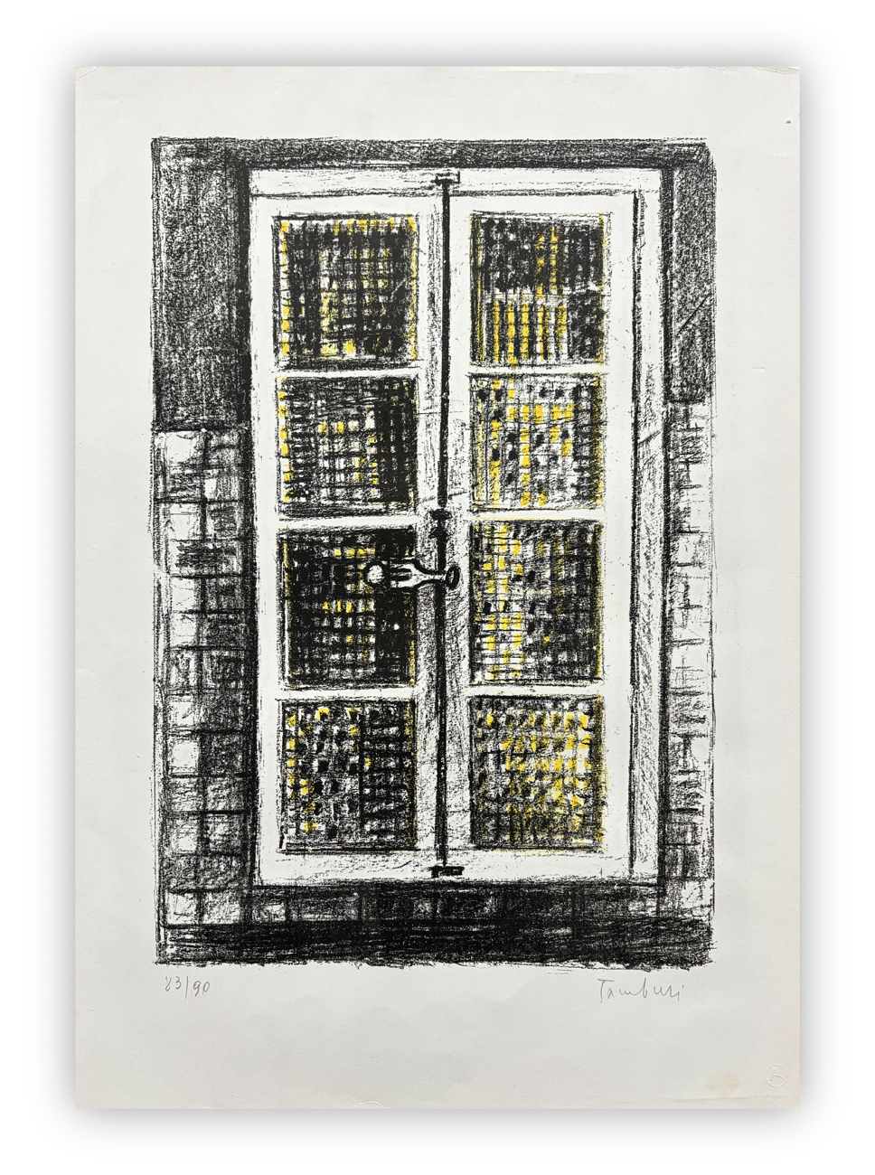 ORFEO TAMBURI (1910-1994) - Senza Titolo