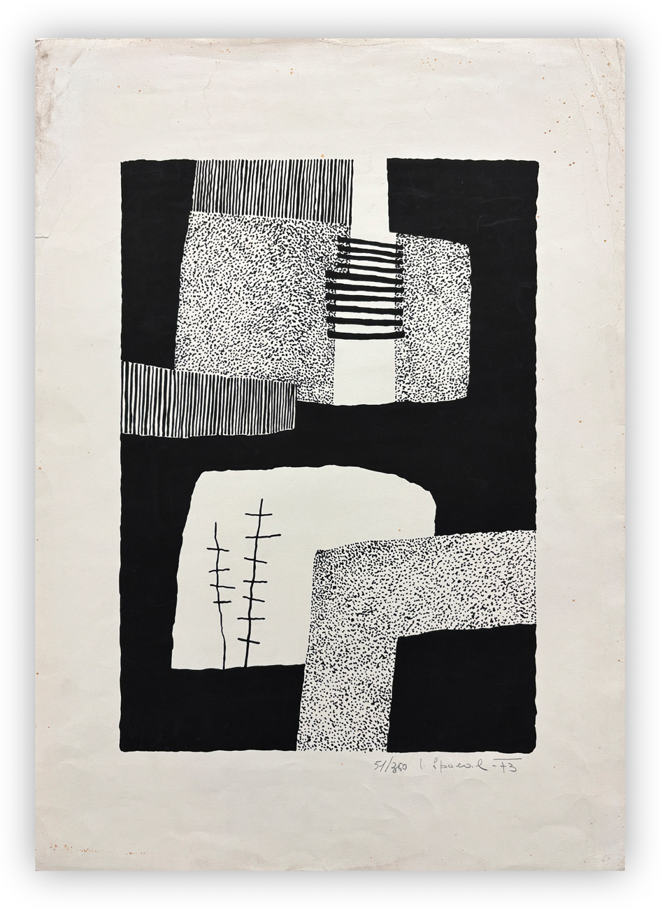 LUIGI SPACAL (1907-2000) - Senza Titolo, 1973