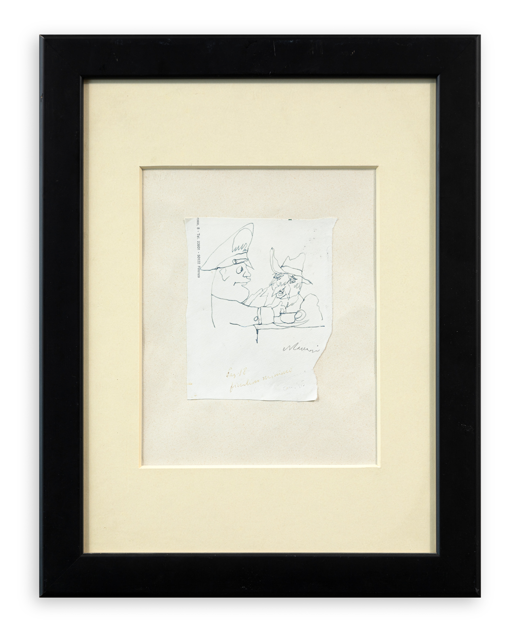 MINO MACCARI (1898-1989) - Senza Titolo, 1976