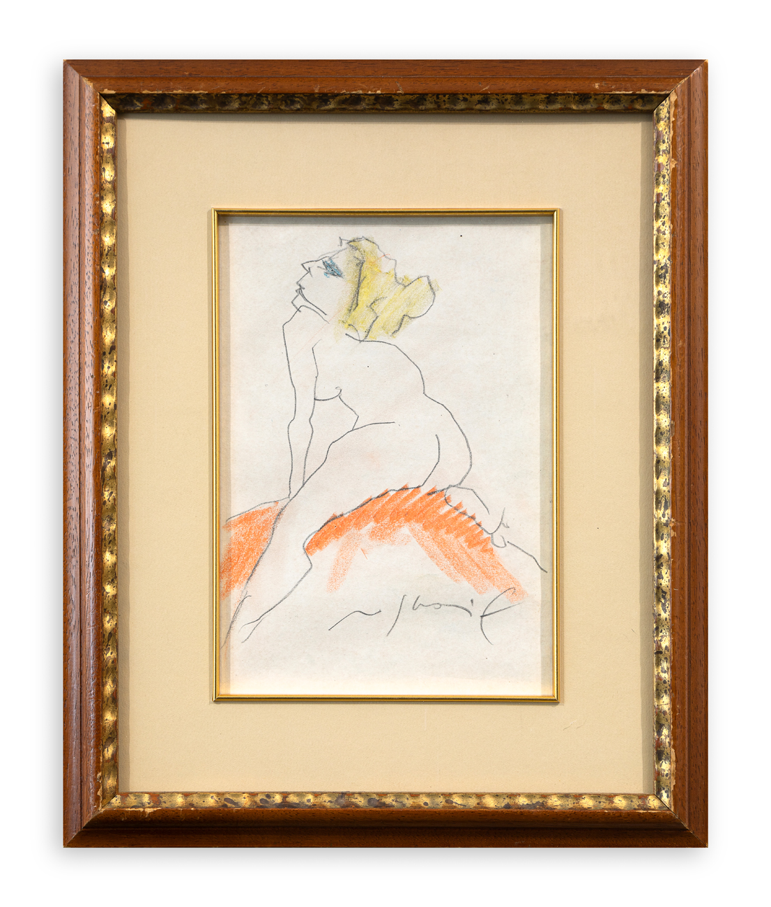 FRANCO ROGNONI (1913-1999) - La modella, 1998