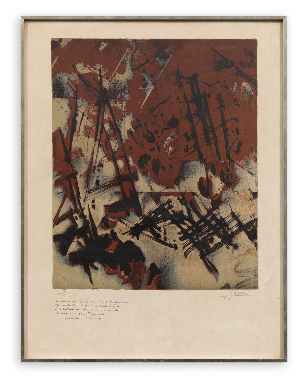 ARTHUR UNGER (1932-2024) - Senza Titolo