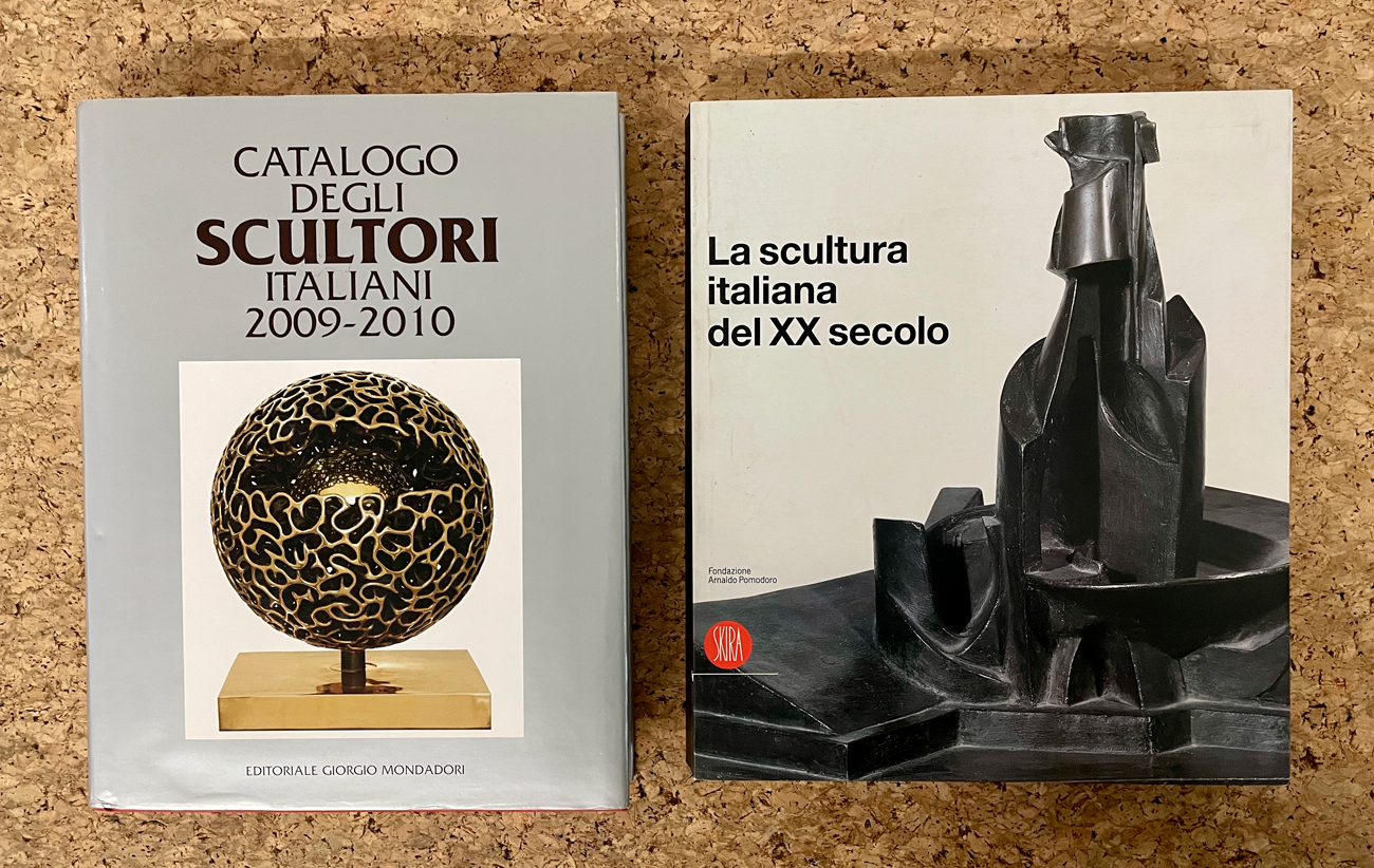 SCULTURA ITALIANA DEL DOPOGUERRA - Lotto unico di 2 cataloghi: