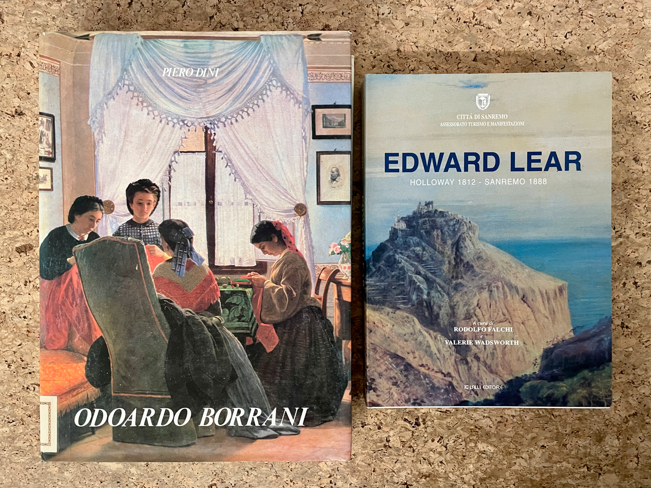 ODOARDO BORRANI E EDWARD LEAR - Lotto unico di 2 cataloghi: