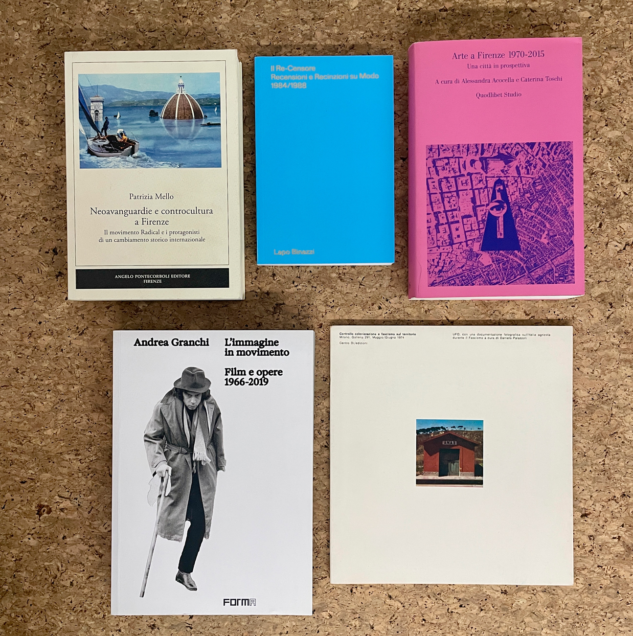 NEOAVANGUARDIE E CONTROCULTURA A FIRENZE - Lotto unico di 5 cataloghi