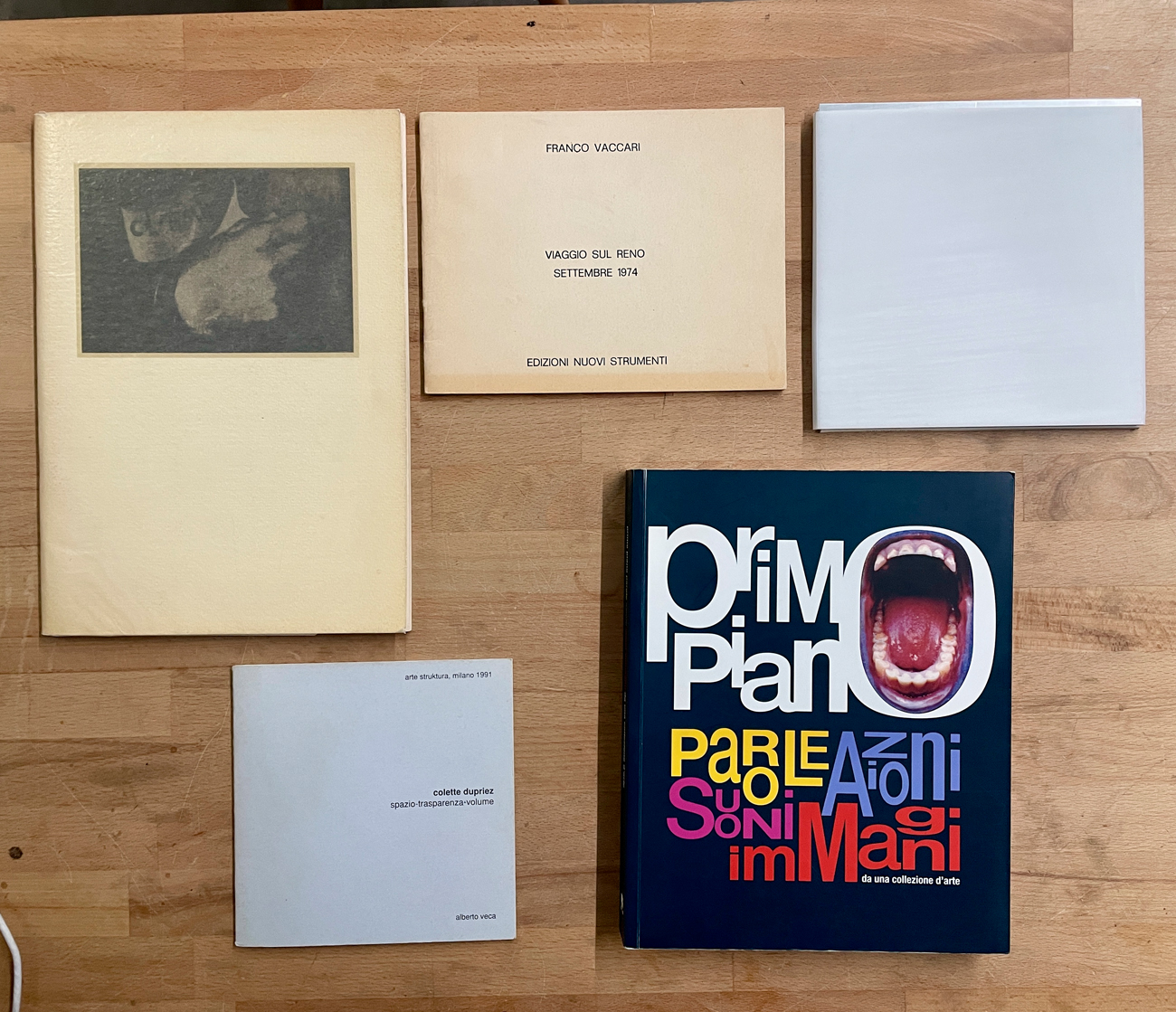 ARTE CONCETTUALE - Lotto unico di 5 cataloghi