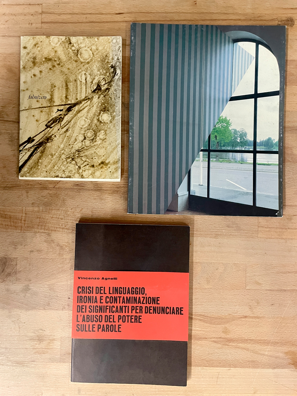 VINCENZO AGNETTI,  MAURIZIO NANNUCCI E MASSIMO NANNUCCI - Lotto unico di 3 cataloghi