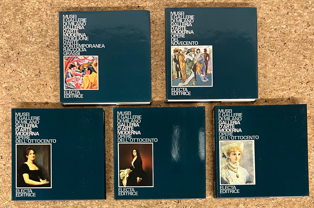 MUSEI E GALLERIE DI MILANO (GALLERIA D'ARTE MODERNA) - Musei e Gallerie di Milano. Galleria d'Arte Moderna, 1973-1975