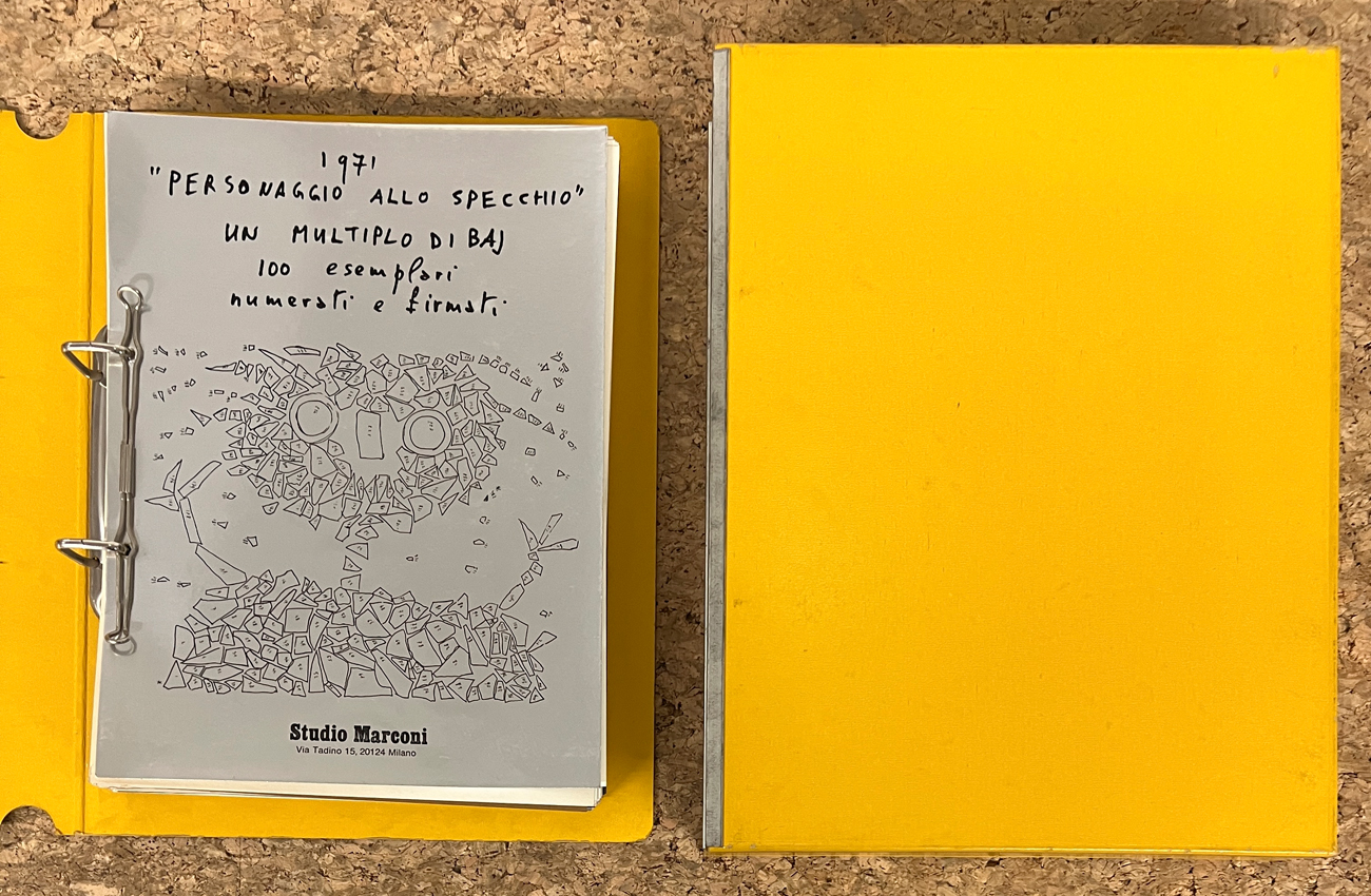 STUDIO MARCONI, MILANO - Raccoglitore contenente numerosi cataloghi