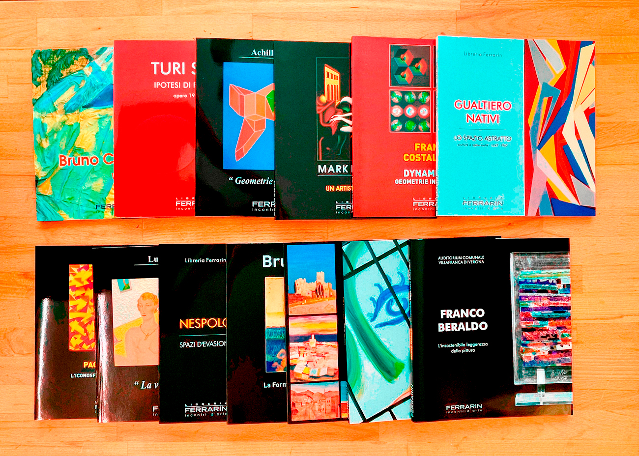 GALLERIA FERRARIN - Interessante lotto di 13 cataloghi