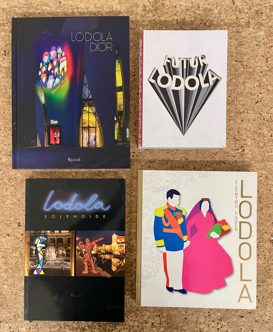 MARCO LODOLA - Lotto unico di 4 cataloghi