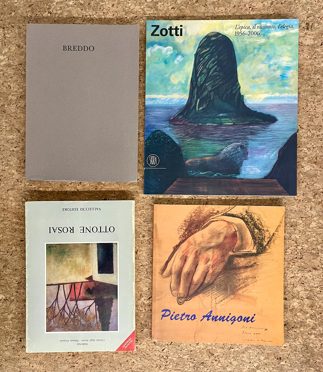 MAESTRI DELLA FIGURAZIONE ITALIANA - Lotto unico di 4 cataloghi