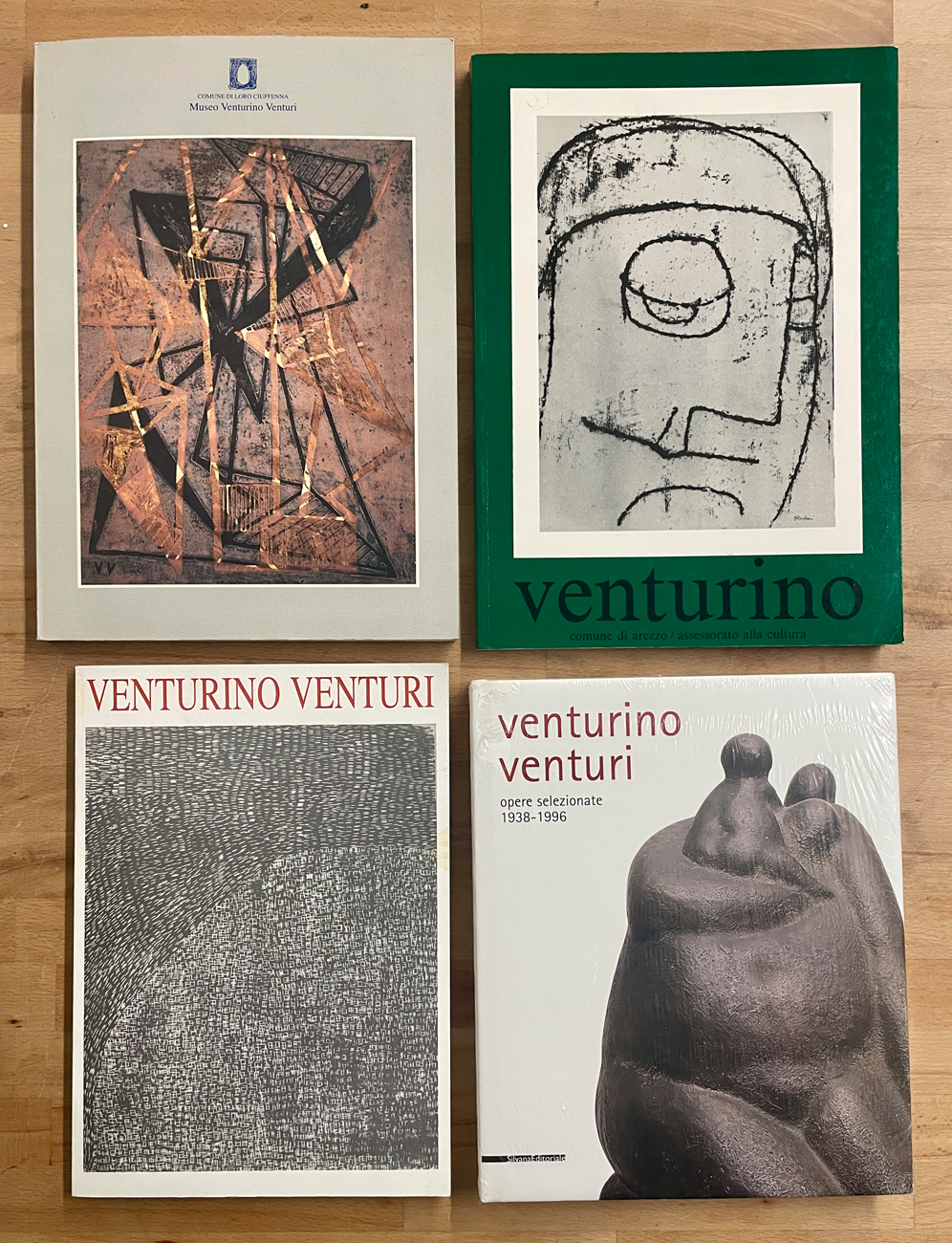 VENTURINO VENTURI - Lotto unico di 4 cataloghi