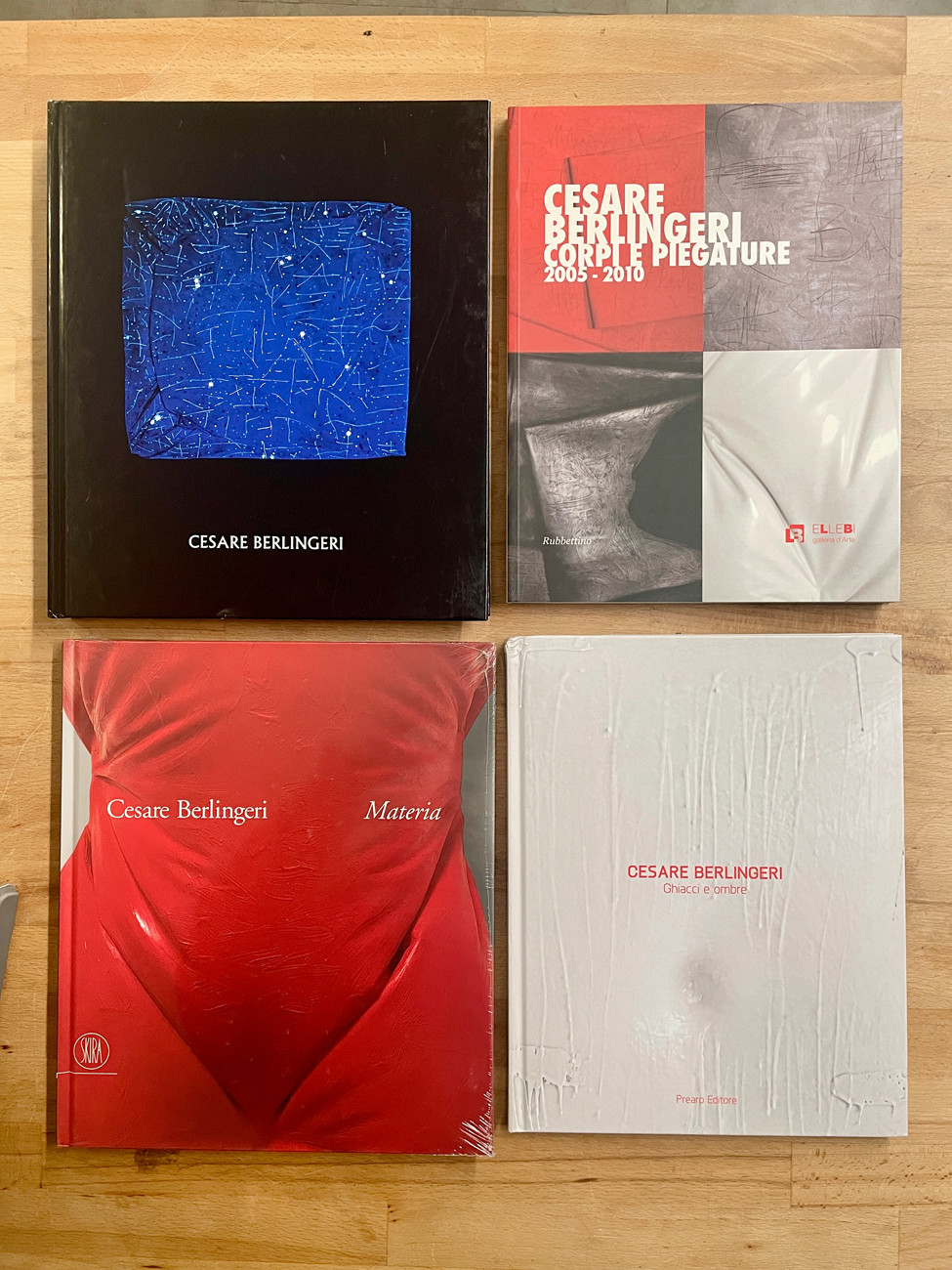 CESARE BERLINGERI - Lotto unico di 4 cataloghi