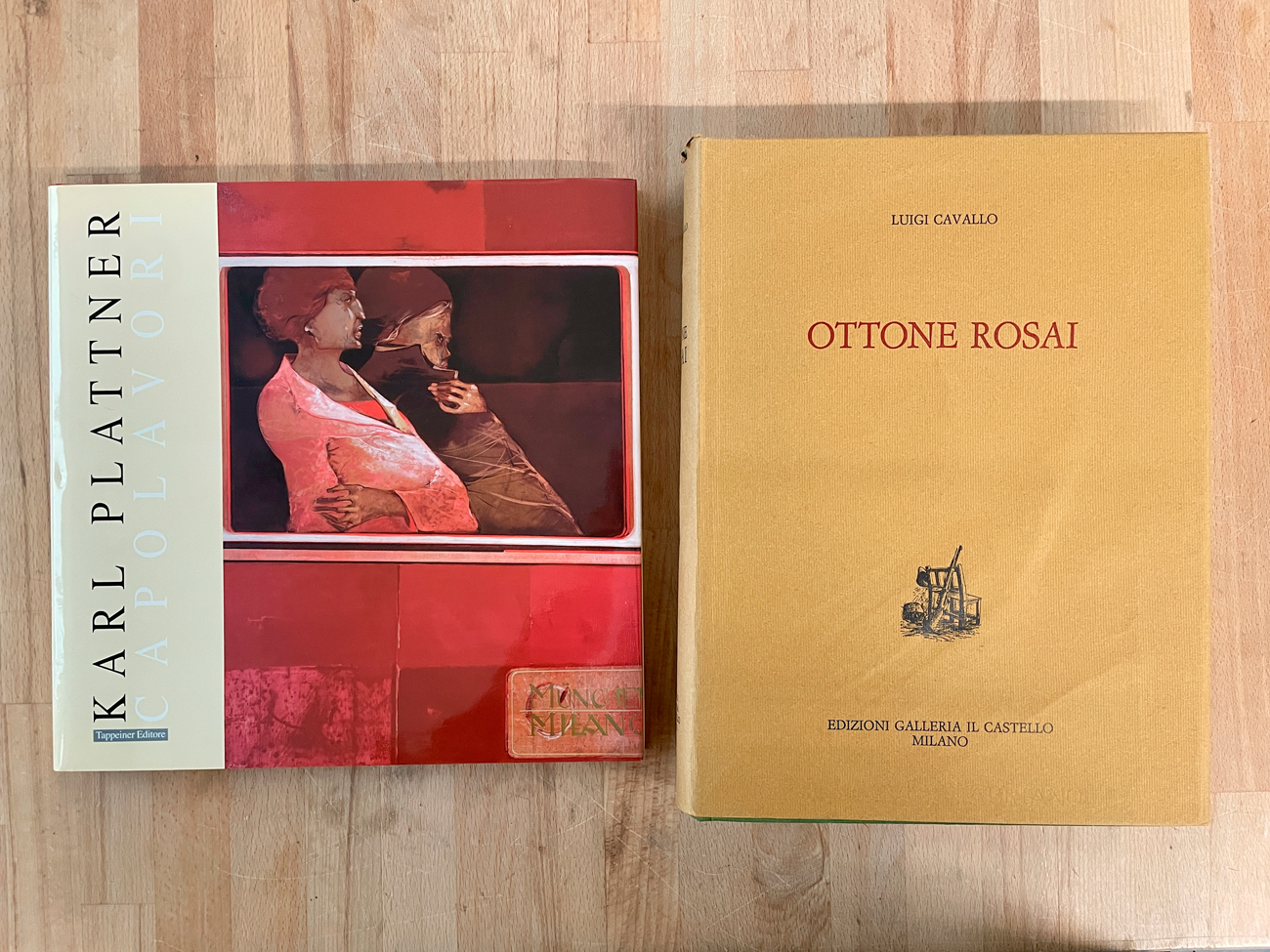 KARL PLATTNER E OTTONE ROSAI - Lotto unico di 2 cataloghi