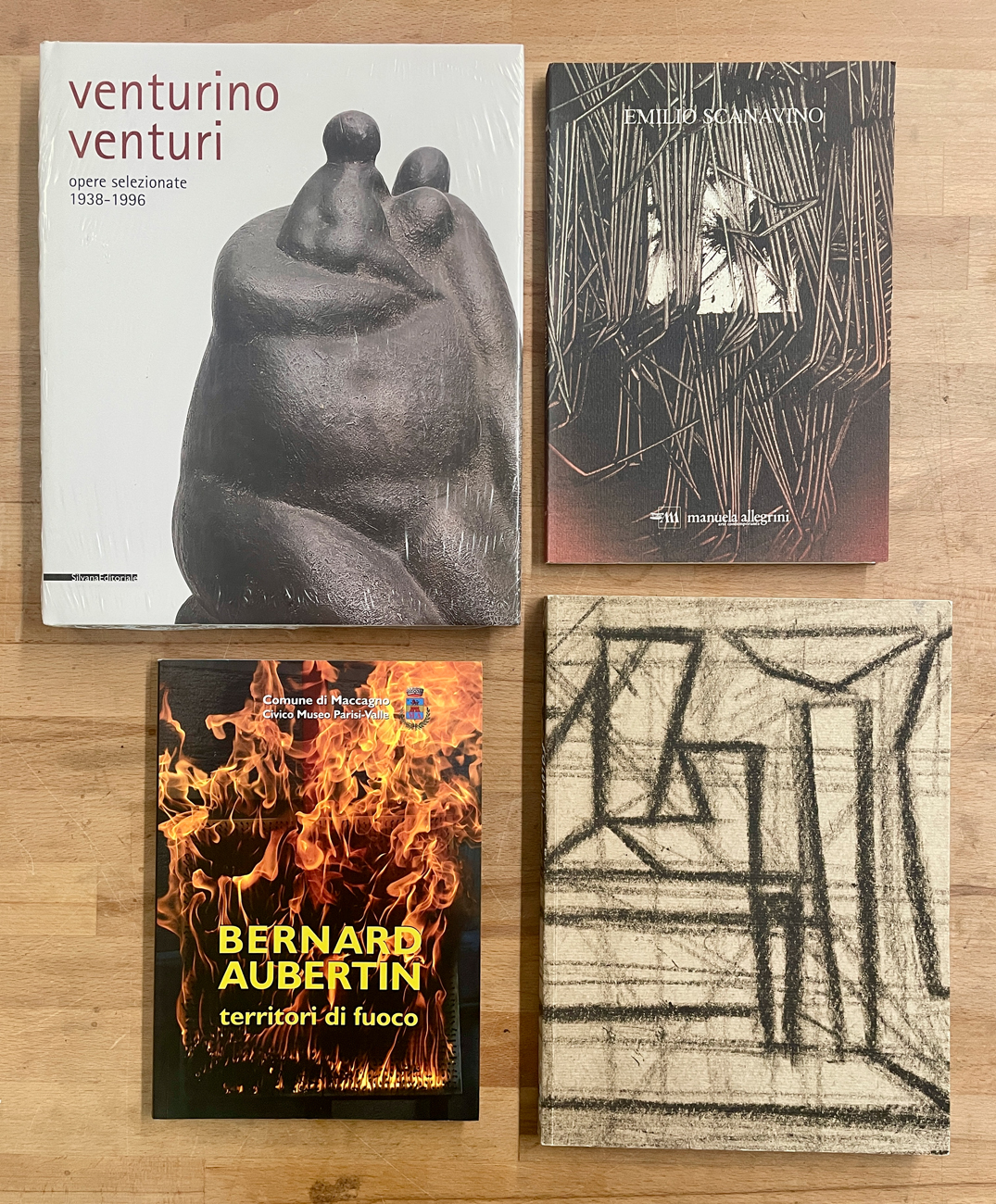 ARTE E SCULTURA DEL DOPOGUERRA - Lotto unico di 4 cataloghi