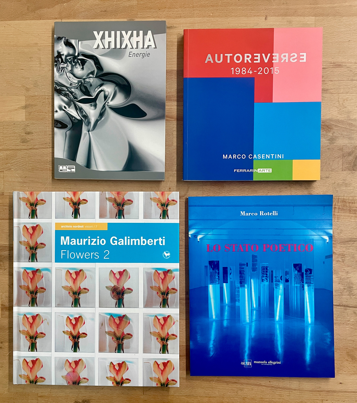 ARTE CONTEMPORANEA - Lotto unico di 4 cataloghi