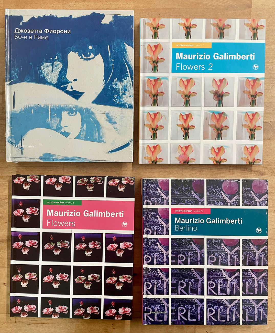 MAURIZIO GALIMBERTI E GIOSETTA FIORONI - Lotto unico di 4 cataloghi