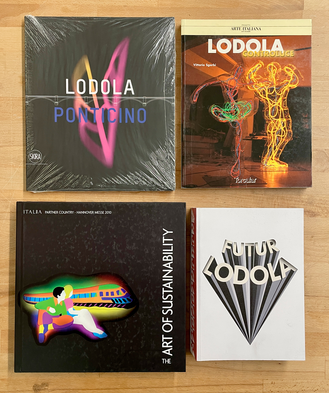 MARCO LODOLA - Lotto unico di 4 cataloghi