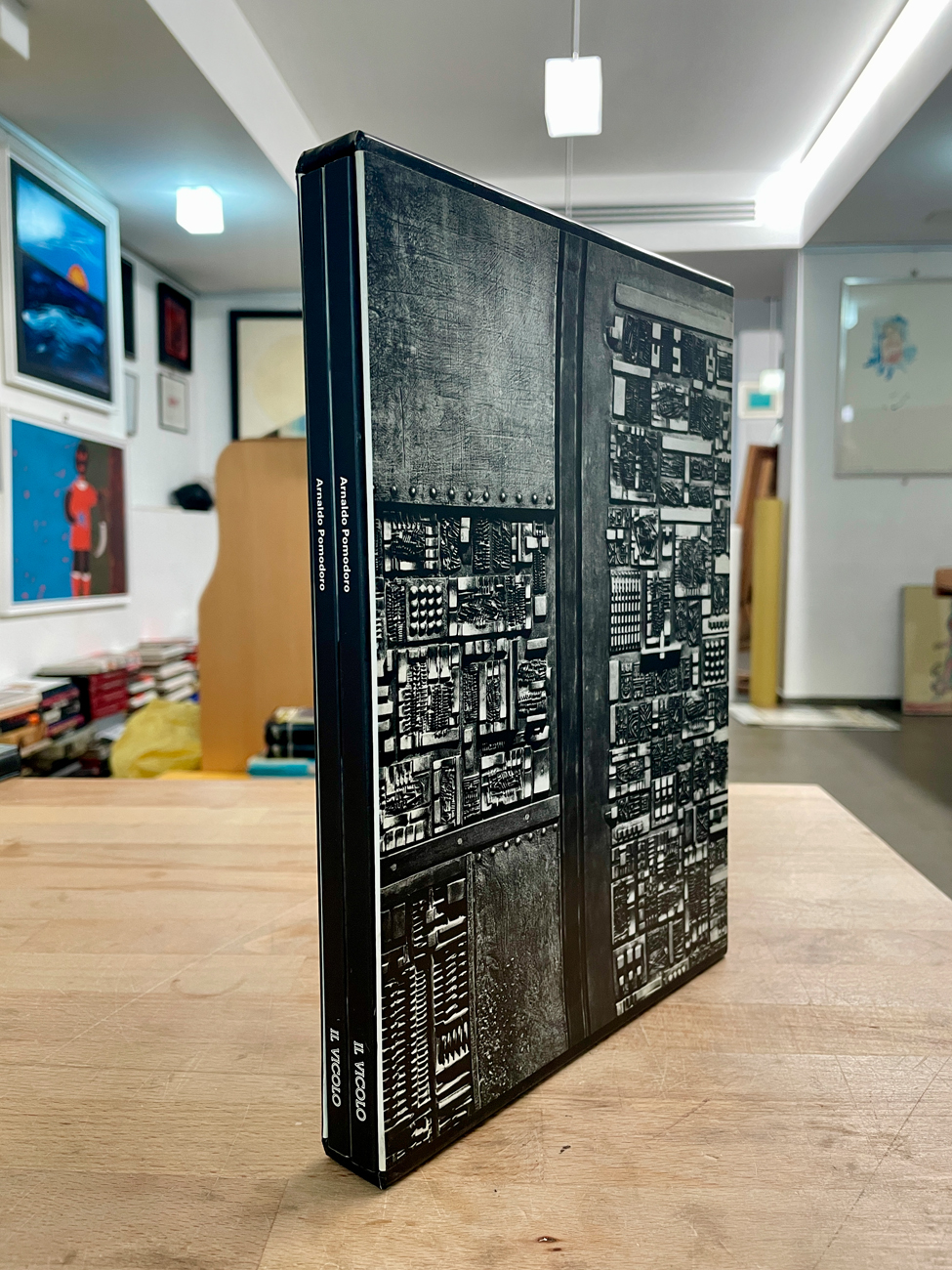 CATALOGHI AUTOGRAFATI (ARNALDO POMODORO) - Arnaldo Pomodoro, 1995