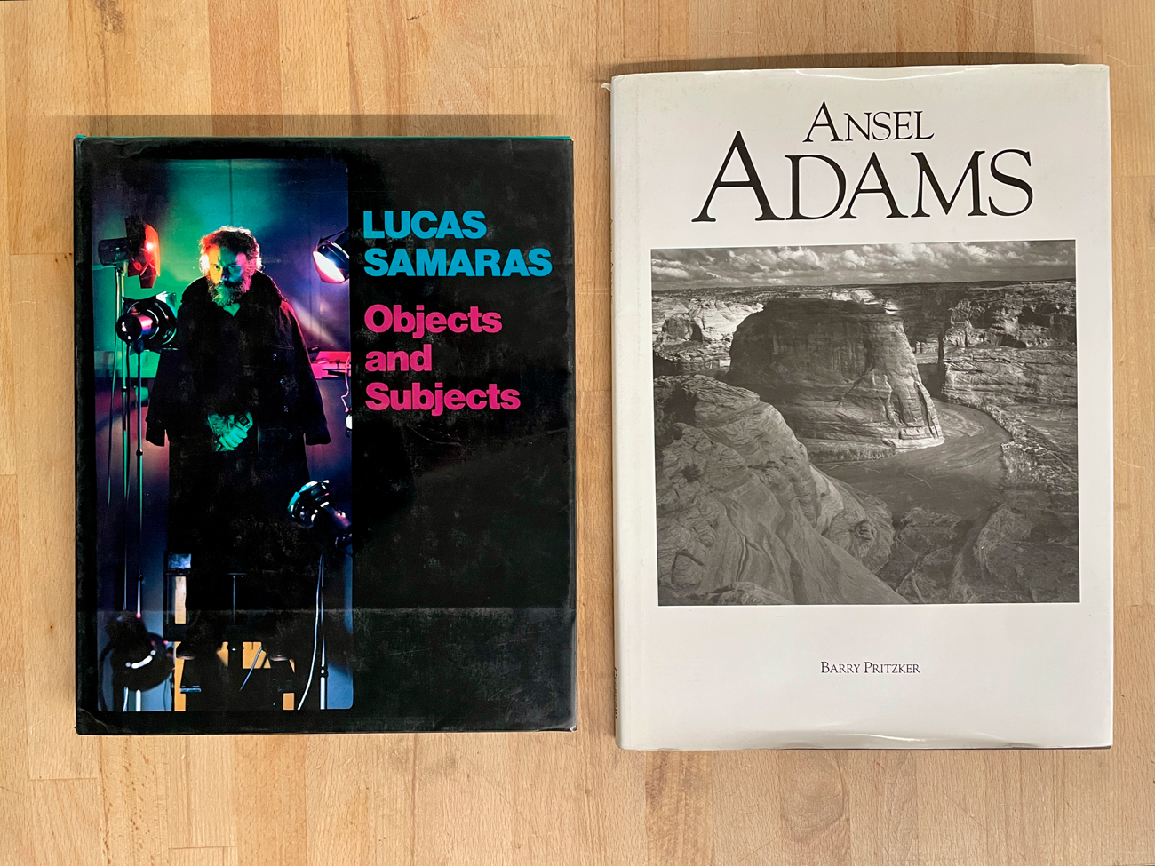 LUCA SAMARAS E ANSEL ADAMS - Lotto unico di 2 cataloghi