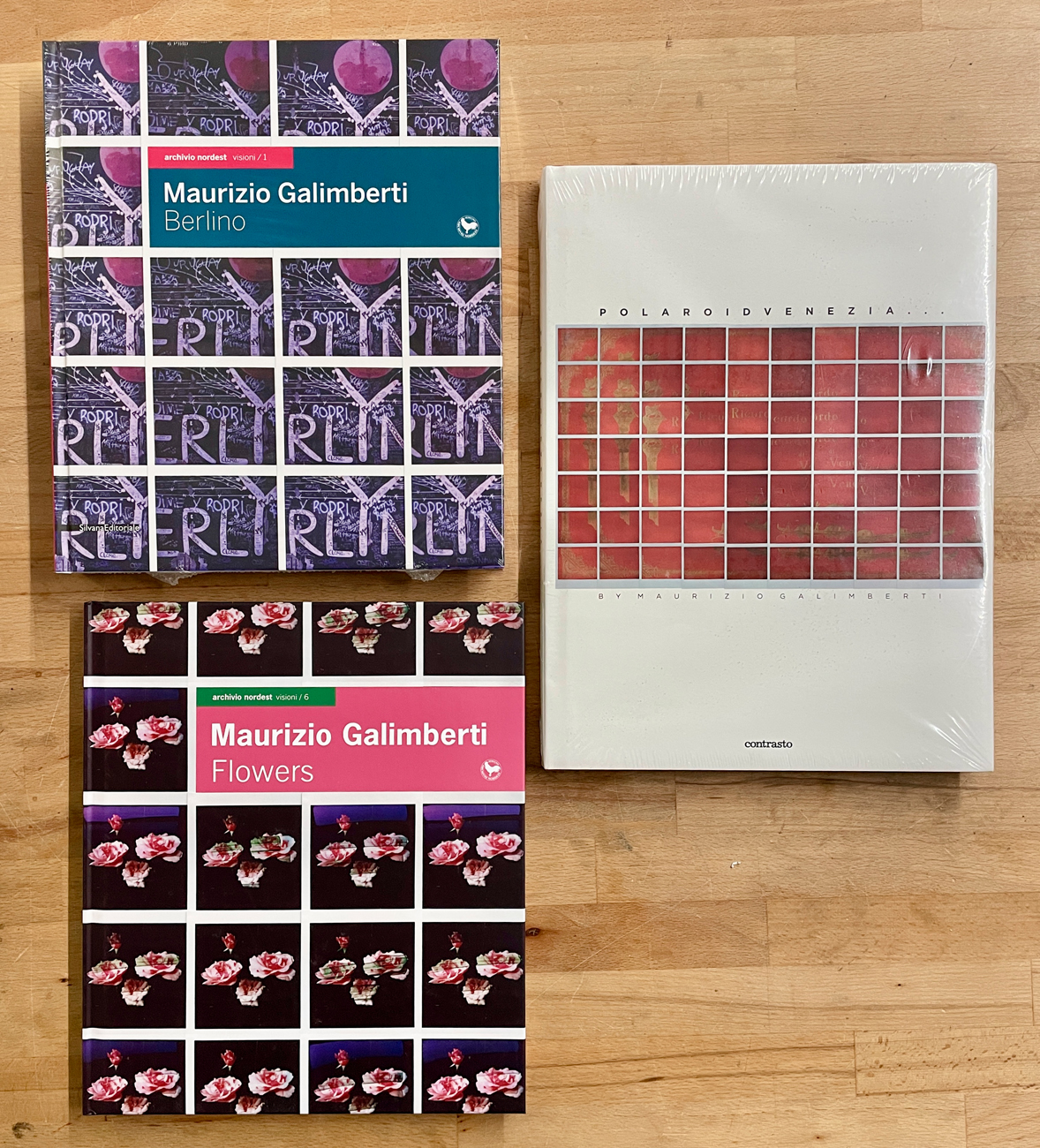 MAURIZIO GALIMBERTI - Lotto unico di 3 cataloghi