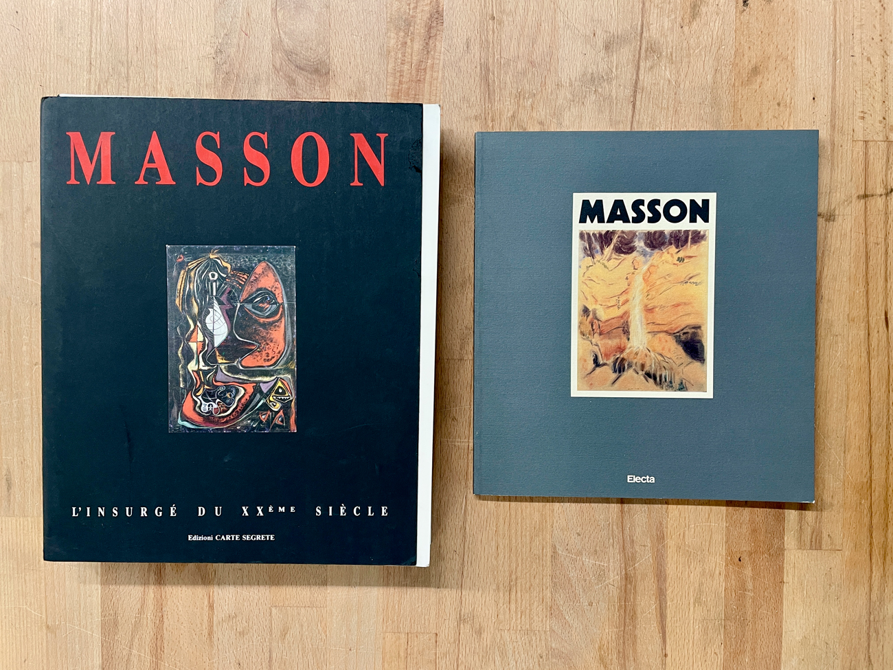 ANDRÉ MASSON - Lotto unico di 2 cataloghi