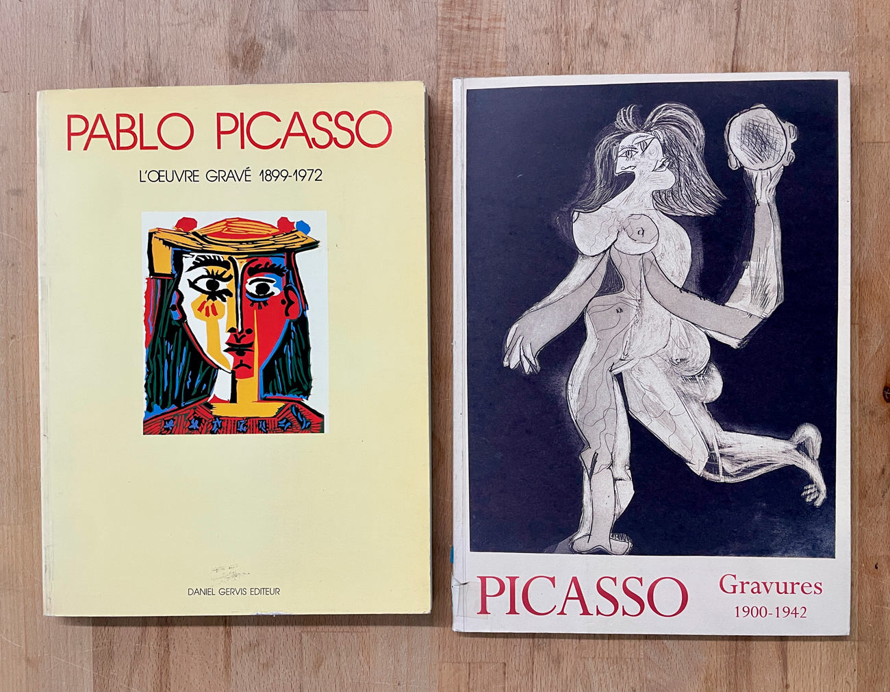 PABLO PICASSO - Lotto unico di 2 cataloghi