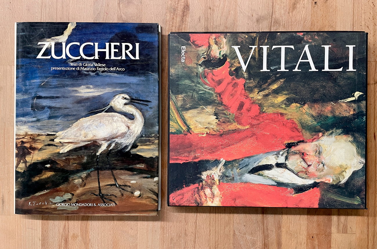 GIANCARLO VITALI E LUIGI ZUCCHERI - Lotto unico di 2 cataloghi