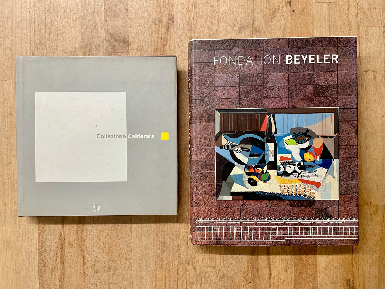 FONDATION BEYELER E COLLEZIONE CALDERARA - Lotto unico di 2 cataloghi
