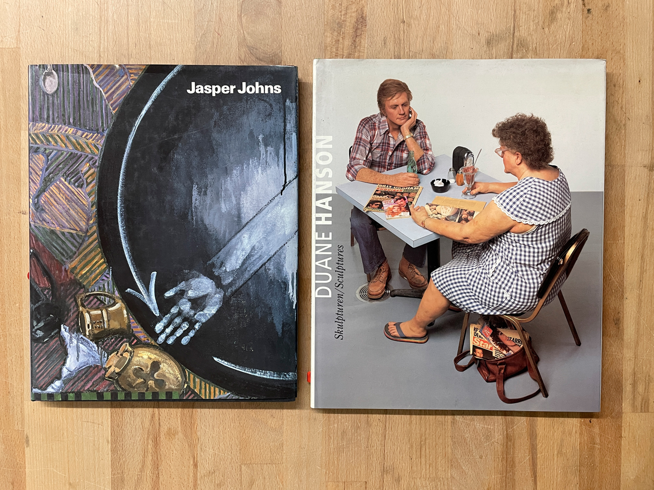 JASPER JOHNS E DUANE HANSON - Lotto unico di 2 cataloghi
