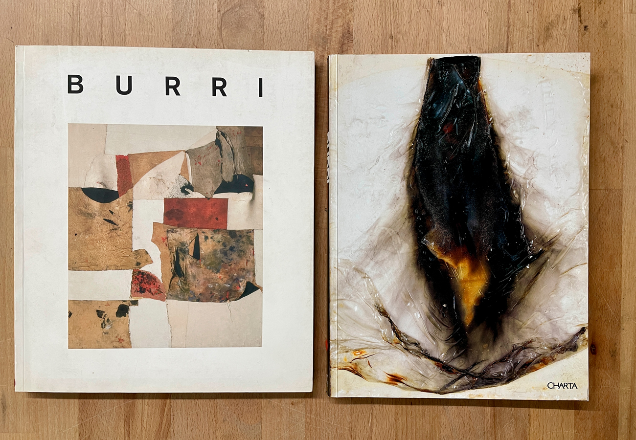 ALBERTO BURRI - Lotto unico di 2 cataloghi