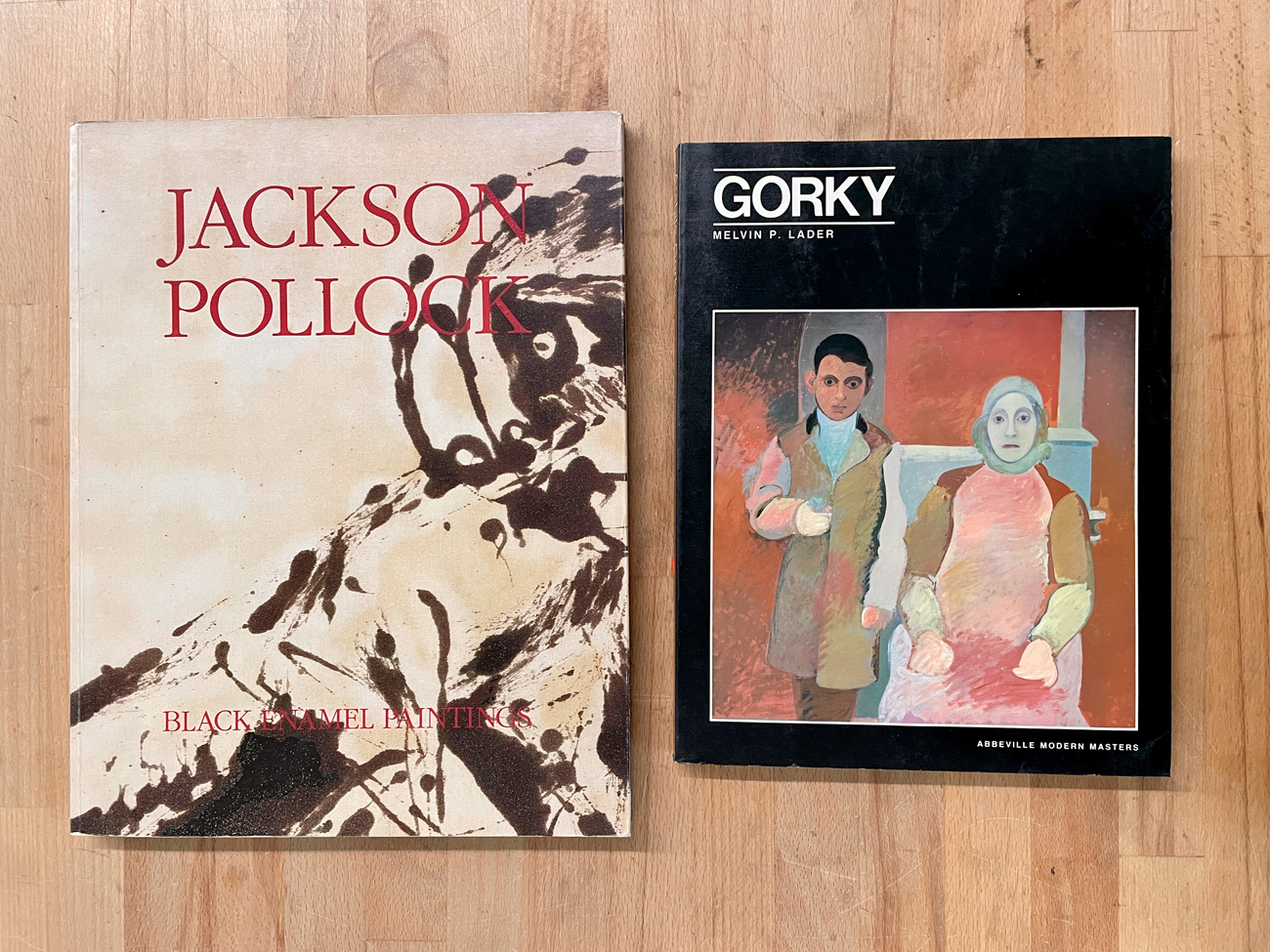 JACKSON POLLOCK E ARSHILE GORKY - Lotto unico di 2 cataloghi