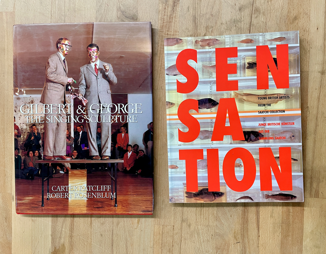 GILBERT & GEORGE E ARTE BRITANNICA - Lotto unico di 2 cataloghi