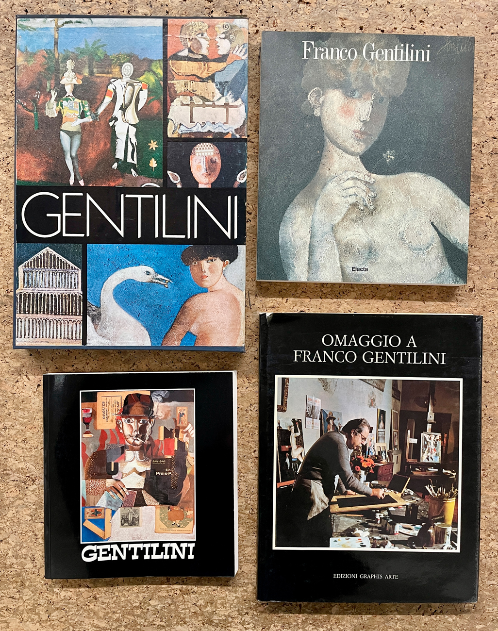 FRANCO GENTILINI - Lotto unico di 4 cataloghi