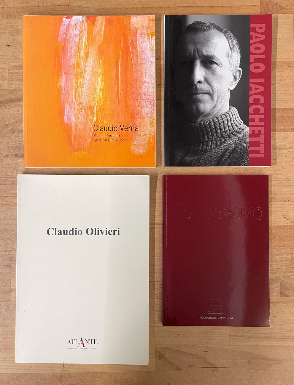 ARTE ANALITICA - Lotto unico di 4 cataloghi